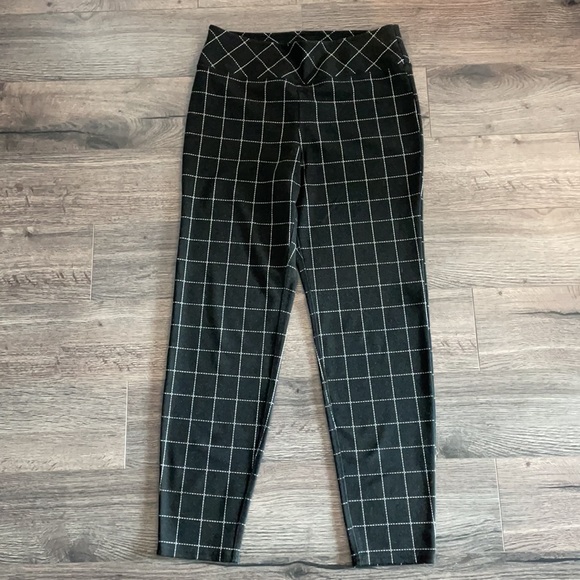 Banana Republic | black windowpane pants - Picture 2 of 6